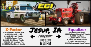 Jusup IA Tractor Pull ECIAP 6-28-19