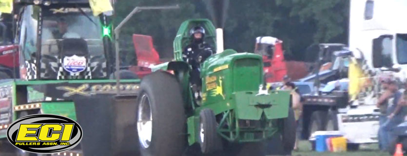 ECIPA results Central City Night Tractor Pull