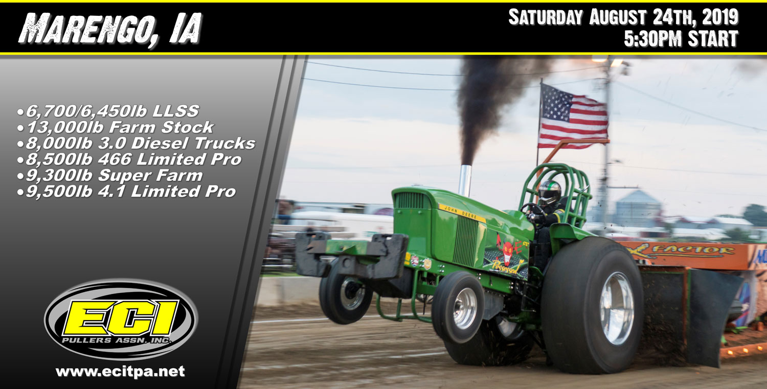 ECIPA Event: Marengo Iowa Truck & Tractor Pull