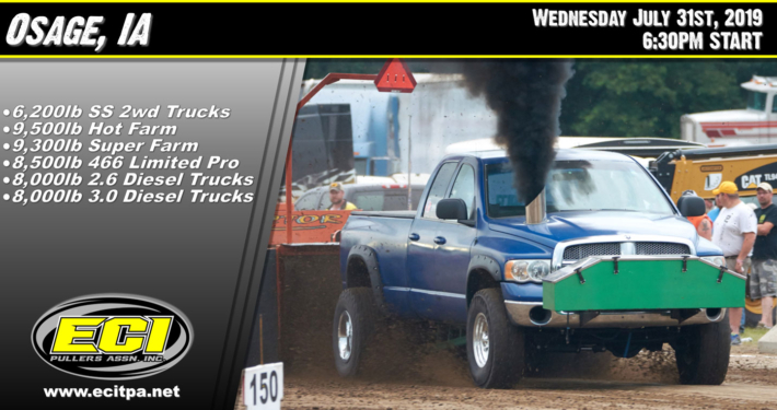 ECIPA Event: Mitchell County Fair Osage Iowa