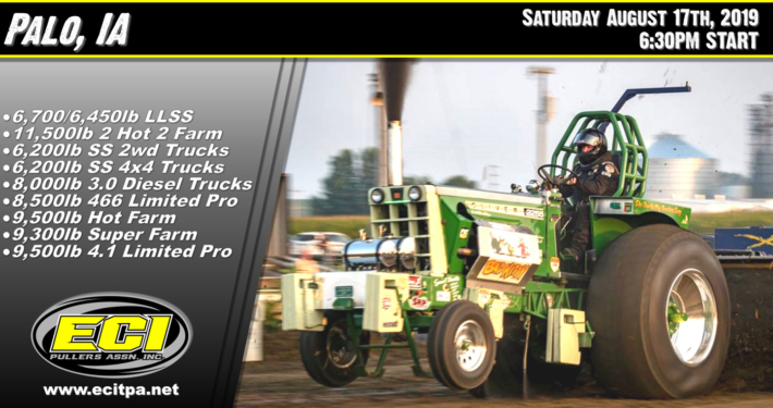 ECIPA Event: Big Town Show Down - Palo IA