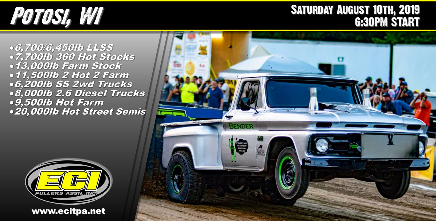 ECIPA Event: Potosi Truck Tractor Pull